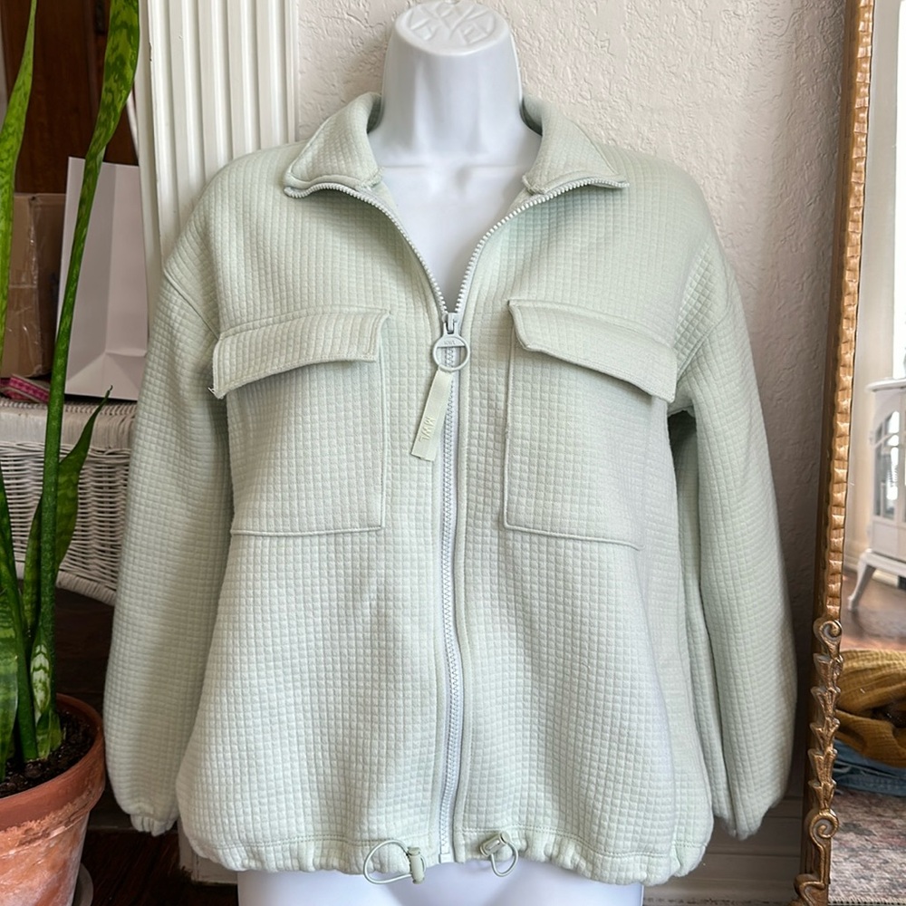 ❌SOLD❌ Madewell Quilted Zip Up Jacket
